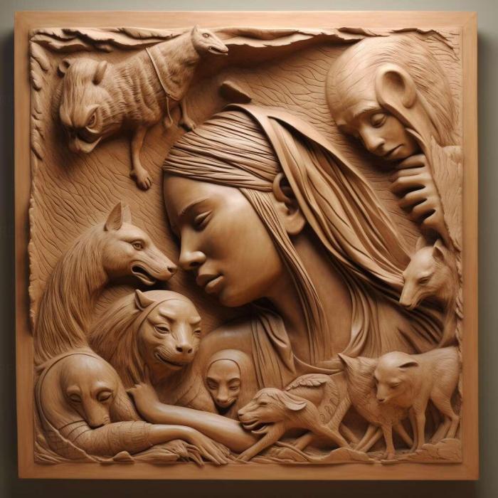 نموذج ثلاثي الأبعاد لآلة CNC 3D Art 